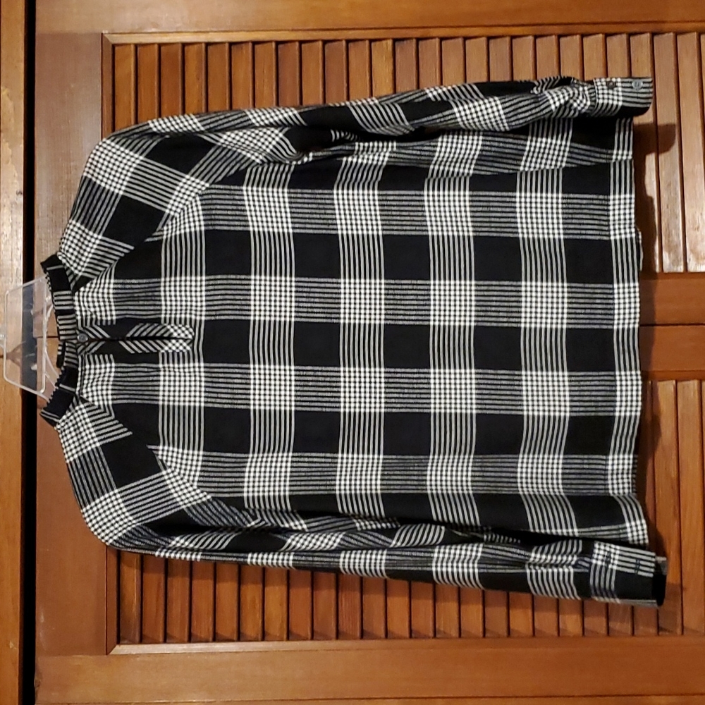 NWT LOFT plaid shirt - Picture 2 of 8